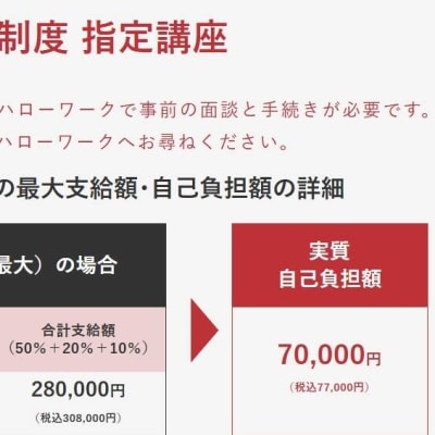 専門実践教育訓練給付金に対応