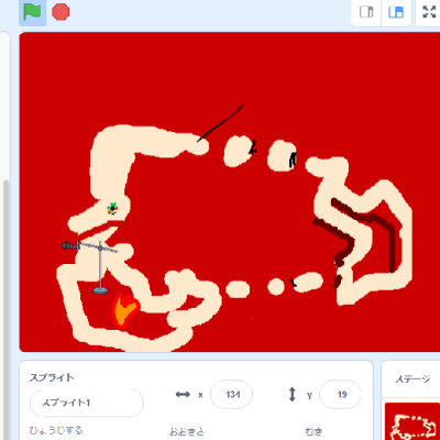作品例（Scratch）
