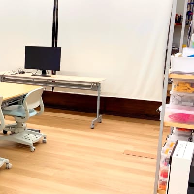 TELACO覚王山校の教室内です。