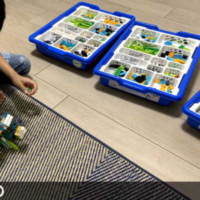 授業の様子(LEGOコース）