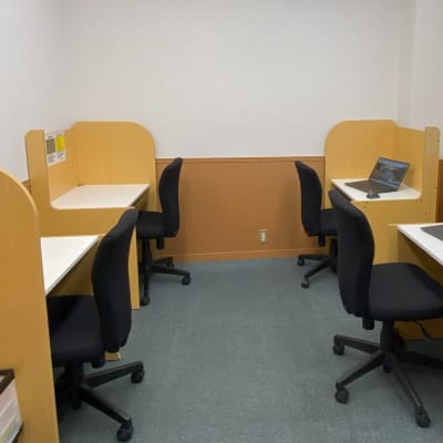 ひとりひとりが集中できるスペースを確保！