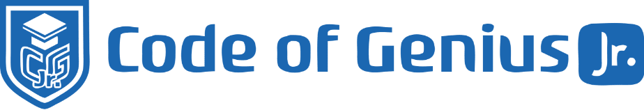 コードオブジーニアスジュニアオンラインのロゴ画像
