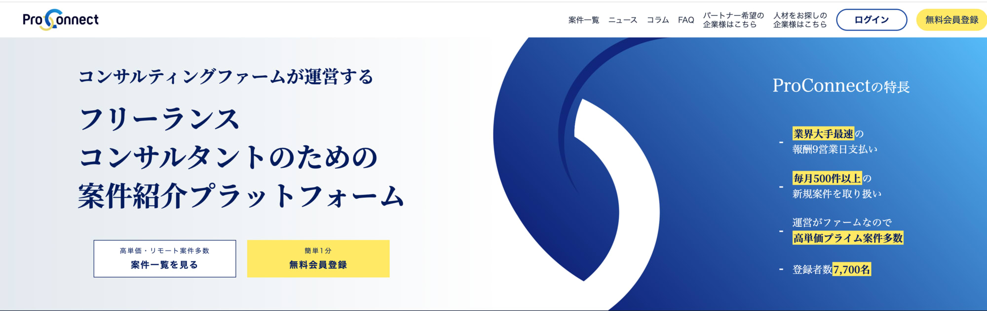 ProConnect（プロコネクト）