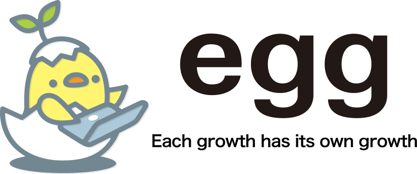 子どもプログラミングスクールeggのロゴ画像