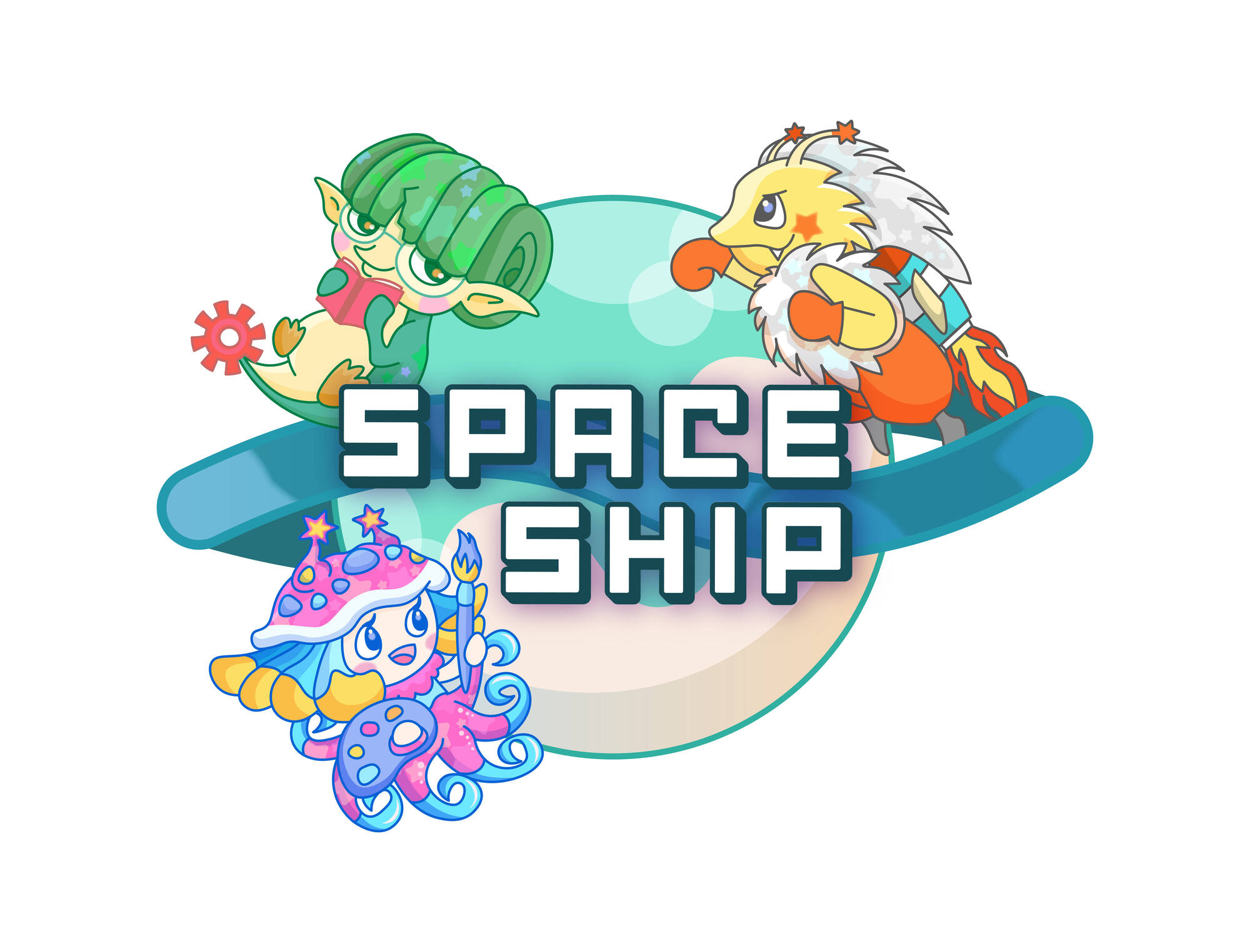 スペースシップのロゴ画像