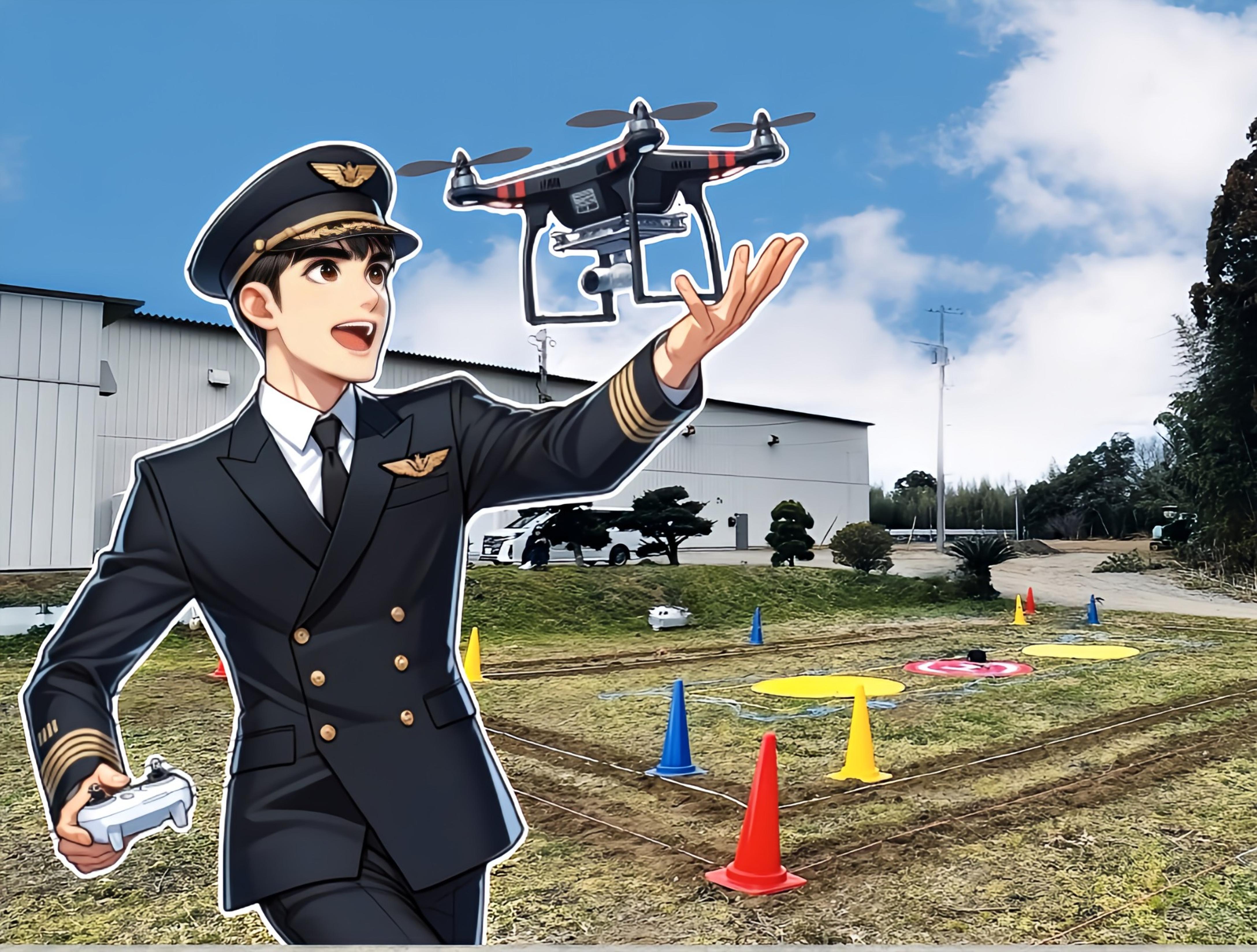 2時間で未来が変わる！ドローン国家資格取得までの道のりとお仕事ガイド/操縦体験
