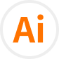 Illustrator(イラストレーター)のアイコン