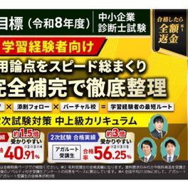 【2026年合格目標】1次試験・2次試験対策中上級カリキュラムフルのイメージ画像
