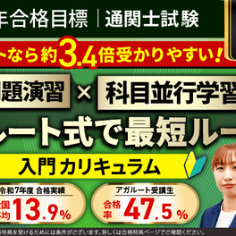 【第60回（2026年）合格目標】 入門カリキュラムのイメージ画像