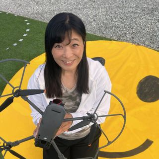 NICO TECH ドローンスクール講師：番場摩美