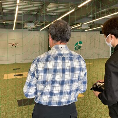スカイテックドローンスクール　屋内教習
