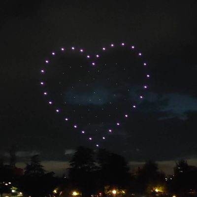 EHIME DRONESTATION 夜間飛行も練習できます