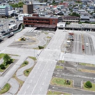 実習場所の自動車教習所