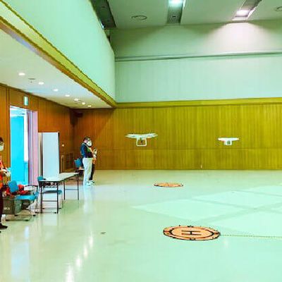 実技会場（屋内）