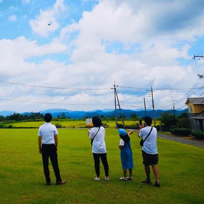HIROSHIMAドローンファーム仙養校 ドローン体験プログラム