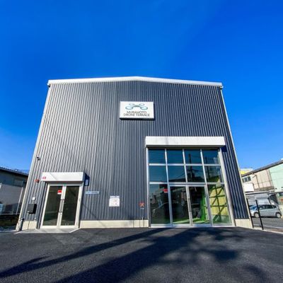 ドローン飛行用建物の外観