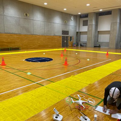 AUTC本部キャンパス　屋内練習場
