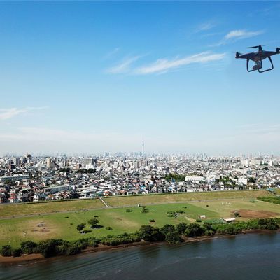 ドローン飛行