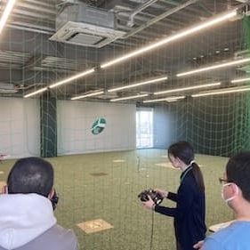スカイテックドローンアカデミー 練習風景