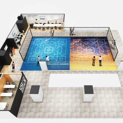 ドローンスクール東京 新宿校 ドローンスクール見取り図