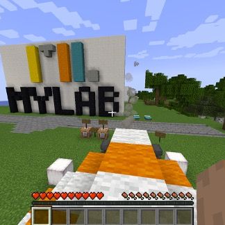 マイクラでMYLAB中目黒校を再現してみました！