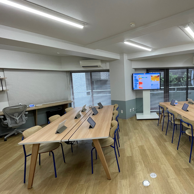 CodeCampKIDS目白校の教室内