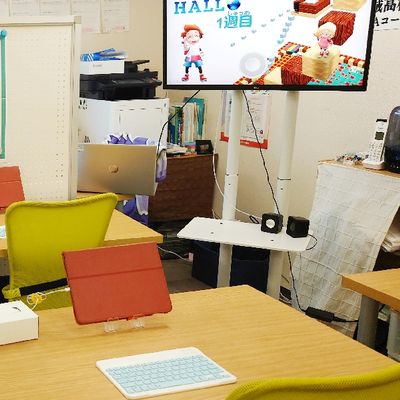 スライドで時間割を確認しながら取り組んでいきます