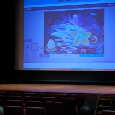 鎌倉芸術館での発表会(2021年4月)での様子