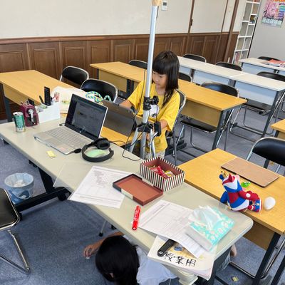 レッスン後。はしゃいで遊んでいることも多いです！