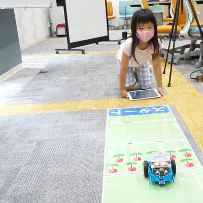 ロボット・プログラミングのミッションにチャレンジ！