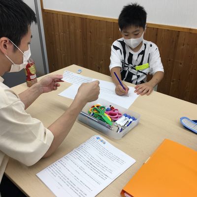 レッスン風景4-よみとき算数クラス