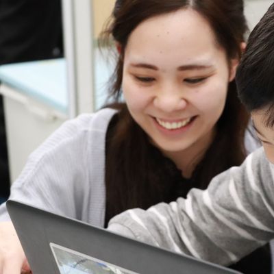 達成できると自然と笑顔に！