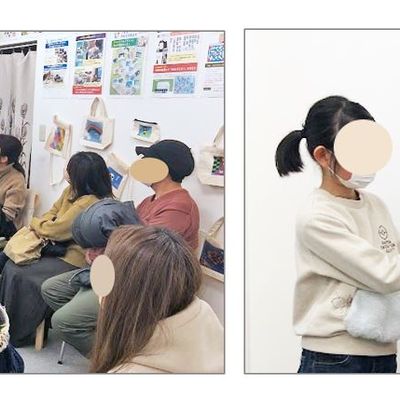 年に3回開催される授業参観。作品発表をおこないます。