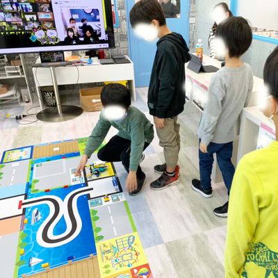 ダンリーグ大会の様子です。試行錯誤しています