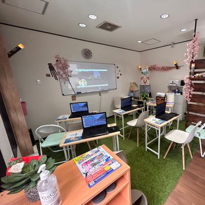 体験会は、授業のレイアウトとは違います。