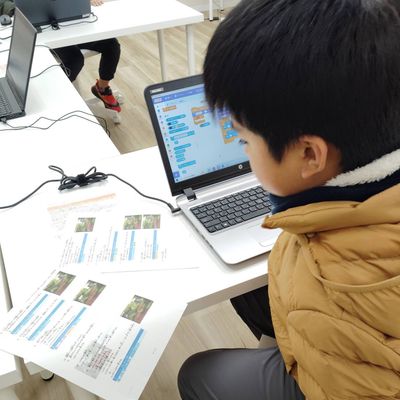 プログラミング検定練習を頑張ってます！