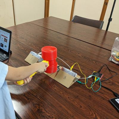マイクロビットで作ったもぐらたたき