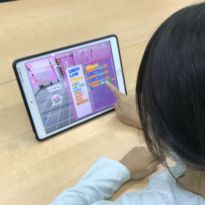 トライ&エラーを繰り返しスムーズに進められるように！※保護者さまに掲載同意いただいております