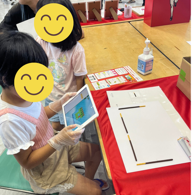 夏休みこども自由研究(QAB主催)に出展しました。