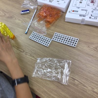 ブロックの組み立て