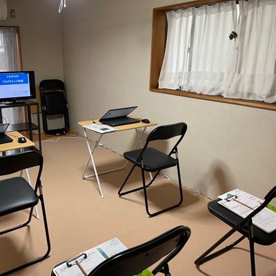 こんな感じの教室です。