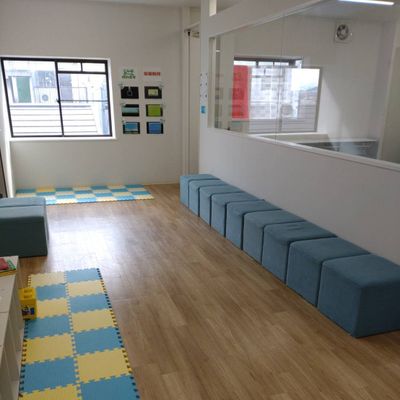 保護者様が見学できる待合も完備！ご兄弟連れでも来室できます！