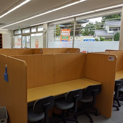 全13ブース。広々とお使いいただけます。