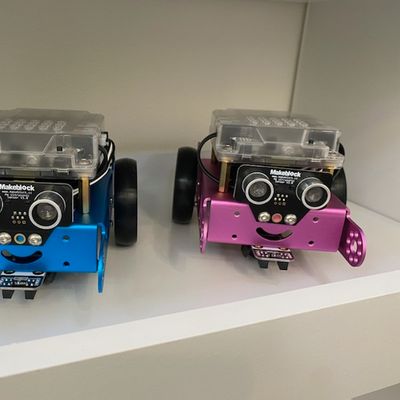 mbot達、ならべるとかわいい！