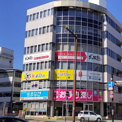豊田市西町交差点 北西向