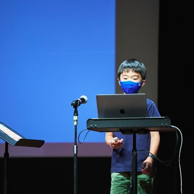 鎌倉芸術館での発表会(2021年4月)での様子