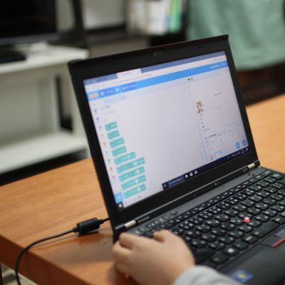 Scratchで楽しく学んでいます