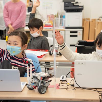 対話型のアクティブラーニングをスムーズに実施します（撮影：2020年12月）
