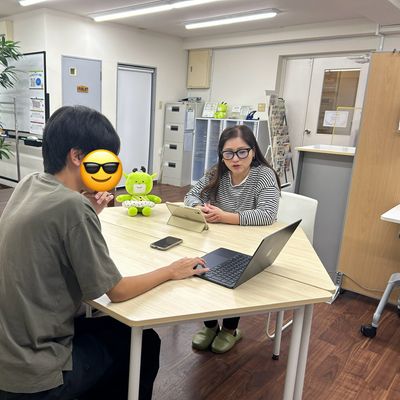 真剣に説明中‼