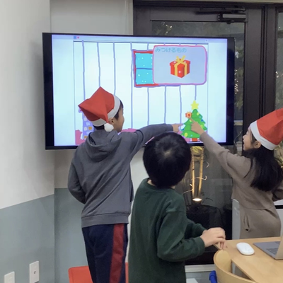 クリスマスイベントの様子です